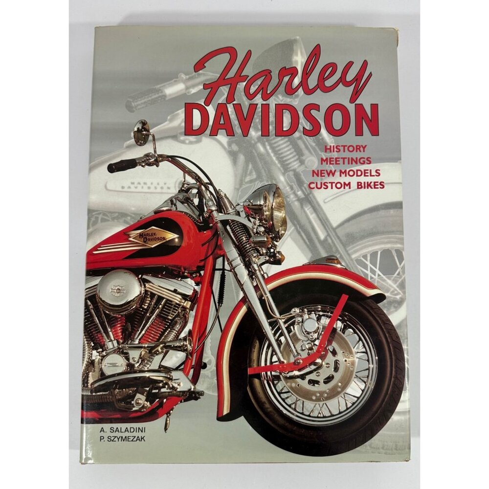 Harley Davidson History Meetings New Models Custom Bikes Book HOG Motorcycle